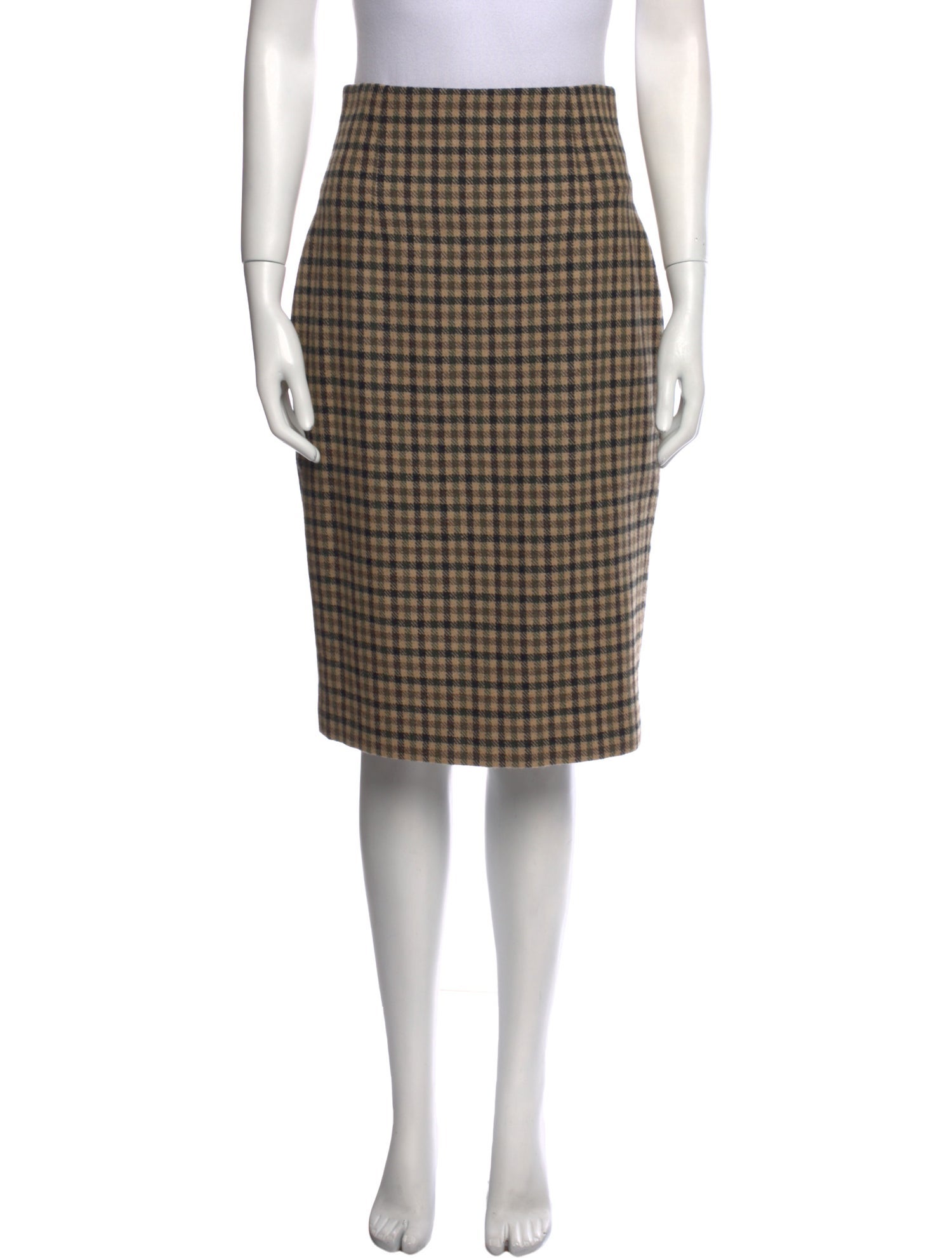 Barney's New York Wool Knee-Length Skirt