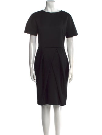 Barney's New York Virgin Wool Knee-Length Dress
