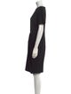 Barney's New York Virgin Wool Knee-Length Dress