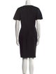 Barney's New York Virgin Wool Knee-Length Dress