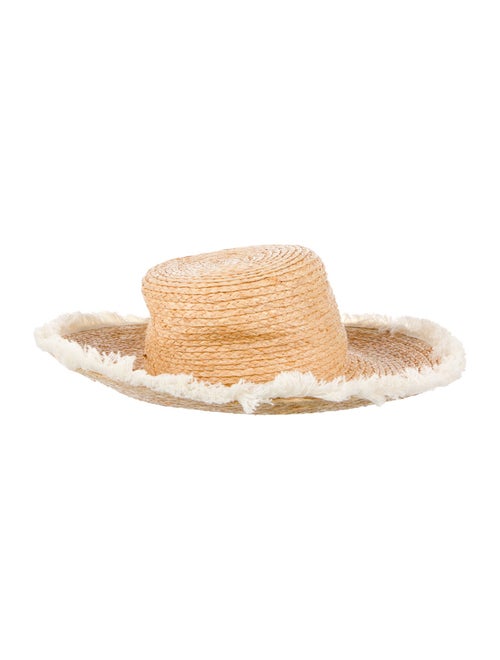 Barney's New York Raffia Wide brim Hat