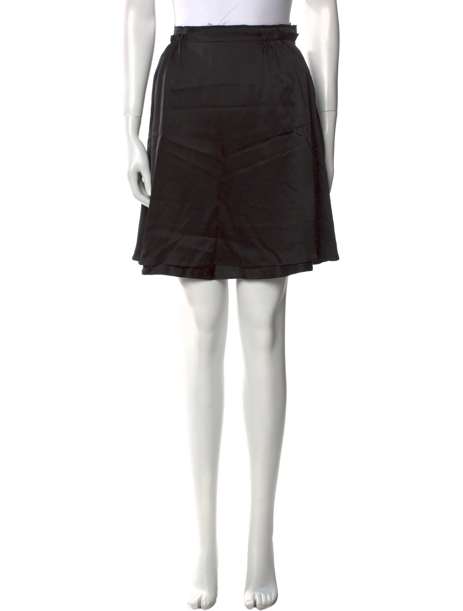 Barney's New York Silk Knee-Length Skirt