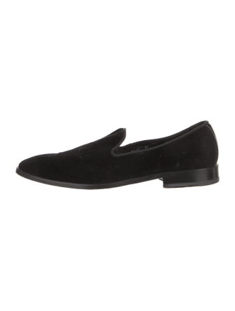 Barney's New York Velvet Loafers