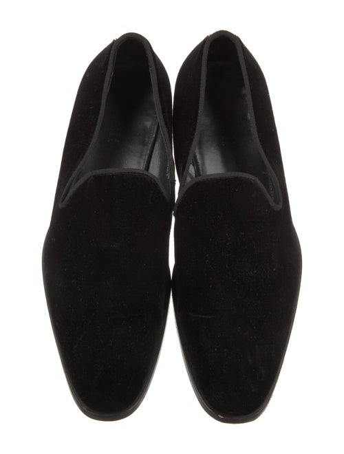 Barney's New York Velvet Loafers