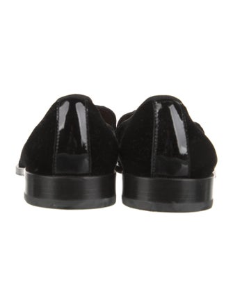 Barney's New York Velvet Loafers