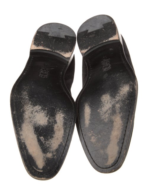 Barney's New York Velvet Loafers