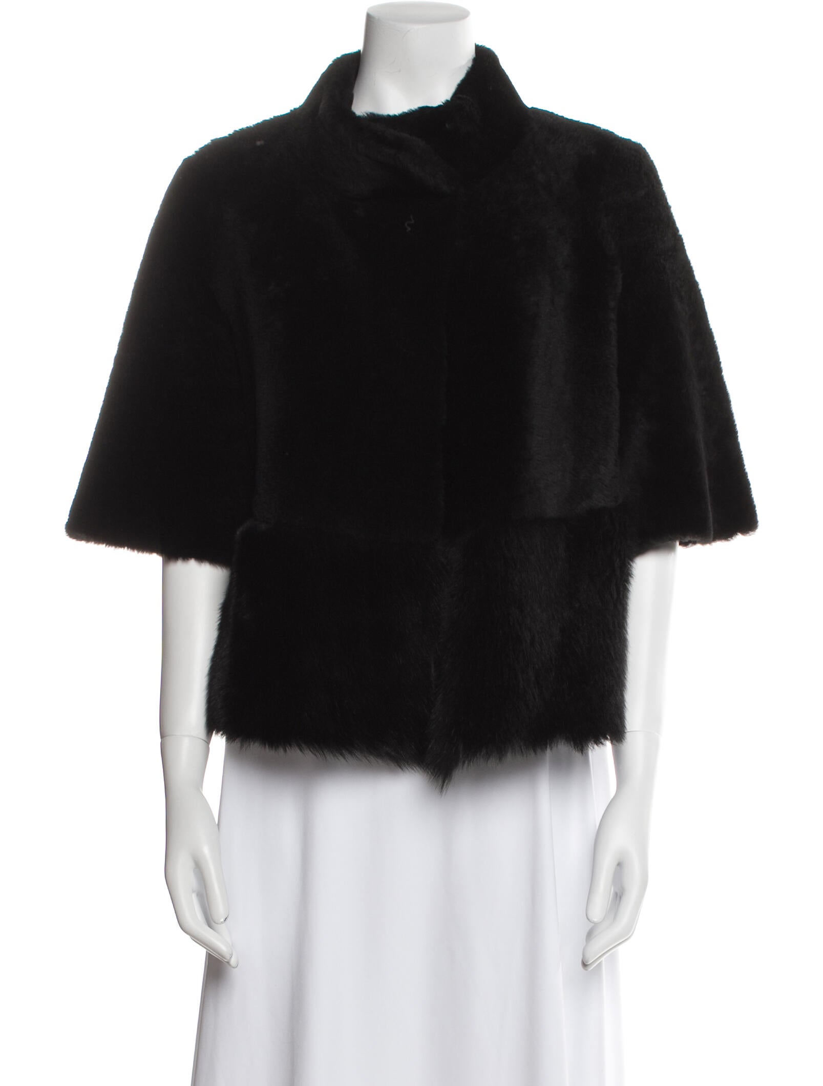 Barney's New York Shearling Fur Coat