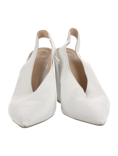 Barney's New York Leather Slingback Pumps