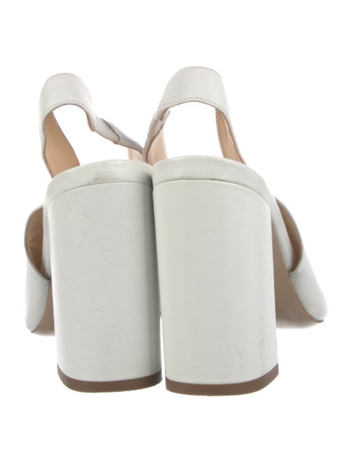 Barney's New York Leather Slingback Pumps