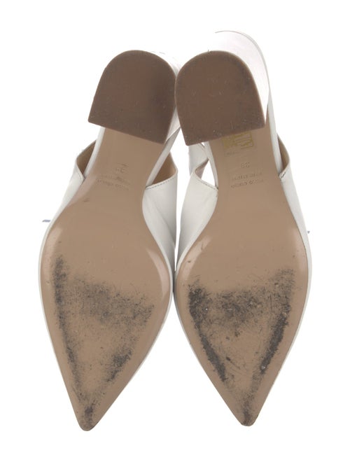 Barney's New York Leather Slingback Pumps
