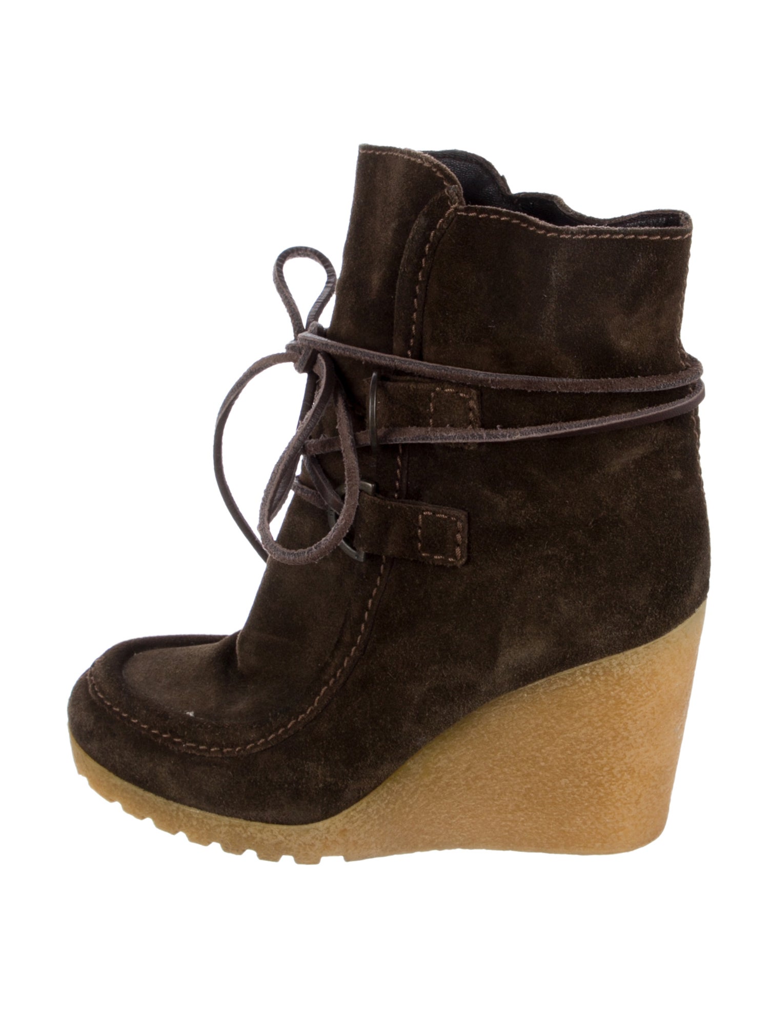 Barney's New York Suede Lace-Up Boots