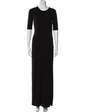 Barney's New York Crew Neck Long Dress