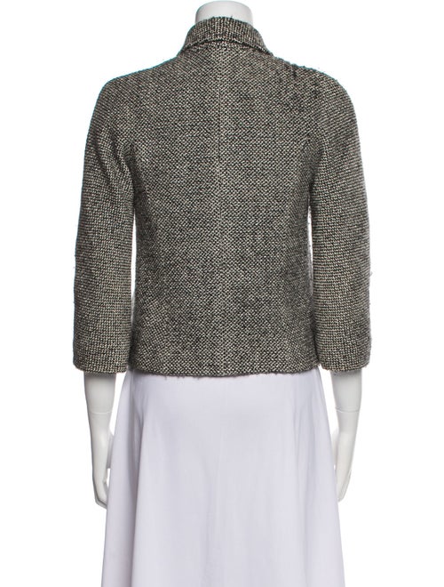 Barney's New York Tweed Pattern Blazer