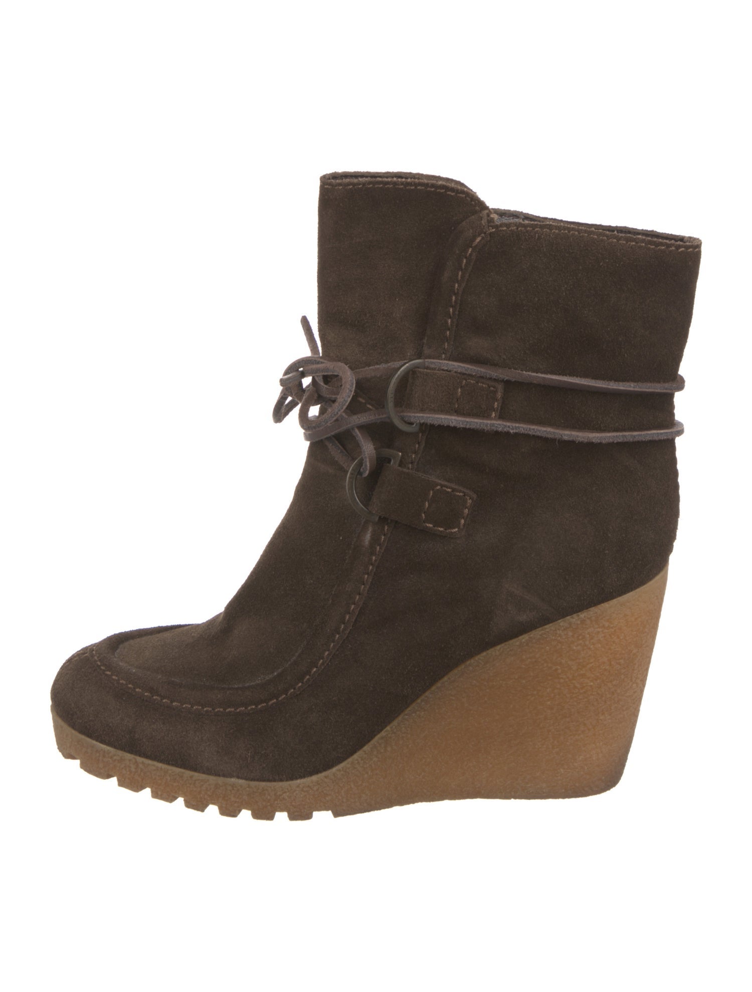 Barney's New York Suede Lace-Up Boots