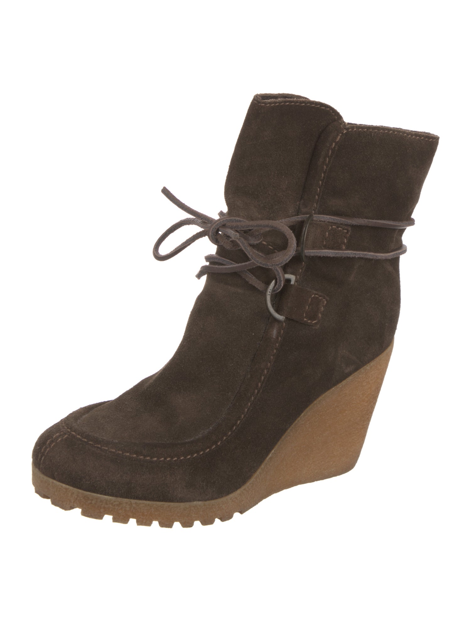 Barney's New York Suede Lace-Up Boots