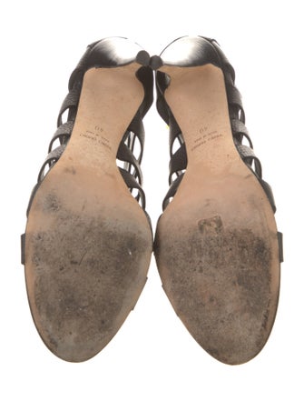 Barney's New York Leather Gladiator Sandals