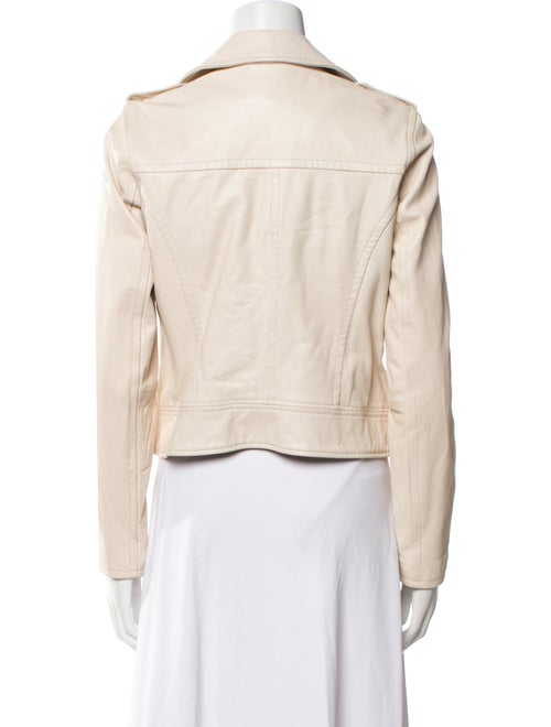 Barney's New York Leather Biker Jacket