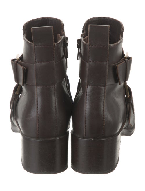 Barney's New York Leather Moto Boots
