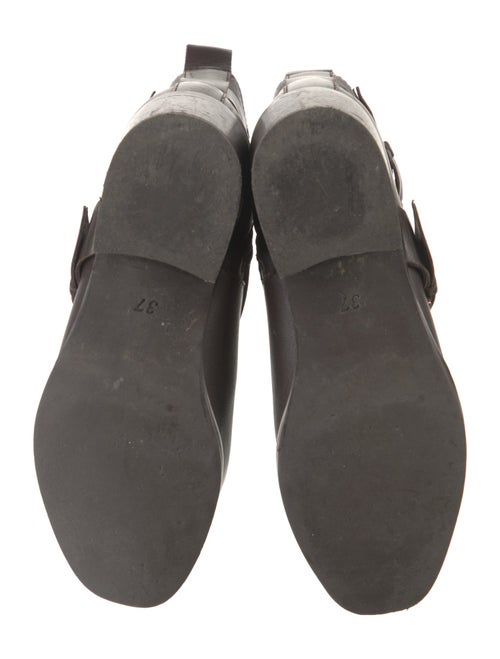 Barney's New York Leather Moto Boots