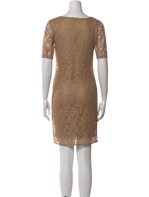 Barney's New York Bateau Neckline Mini Dress