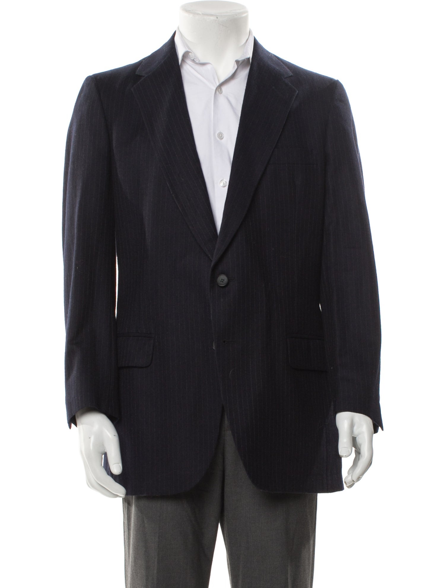 Barney's New York Wool Striped Blazer