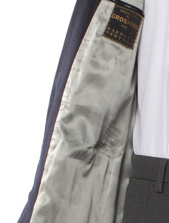 Barney's New York Wool Striped Blazer