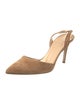 Barney's New York Suede Slingback Pumps