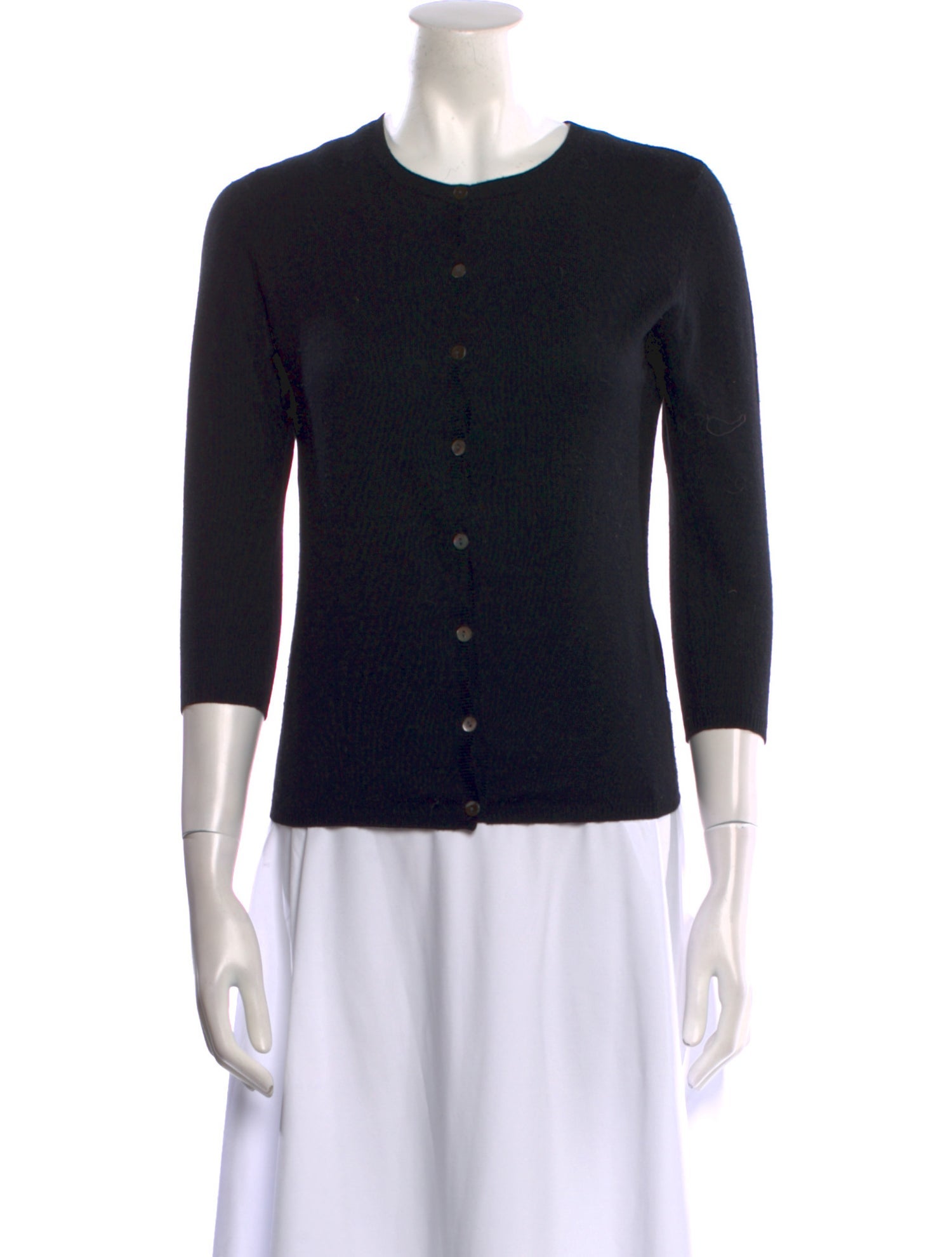 Barney's New York Silk Crew Neck Sweater