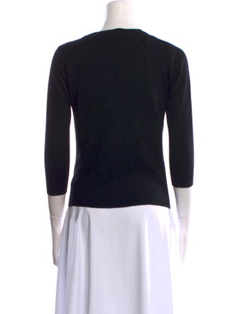 Barney's New York Silk Crew Neck Sweater