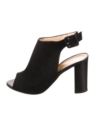 Barney's New York Suede Slingback Pumps