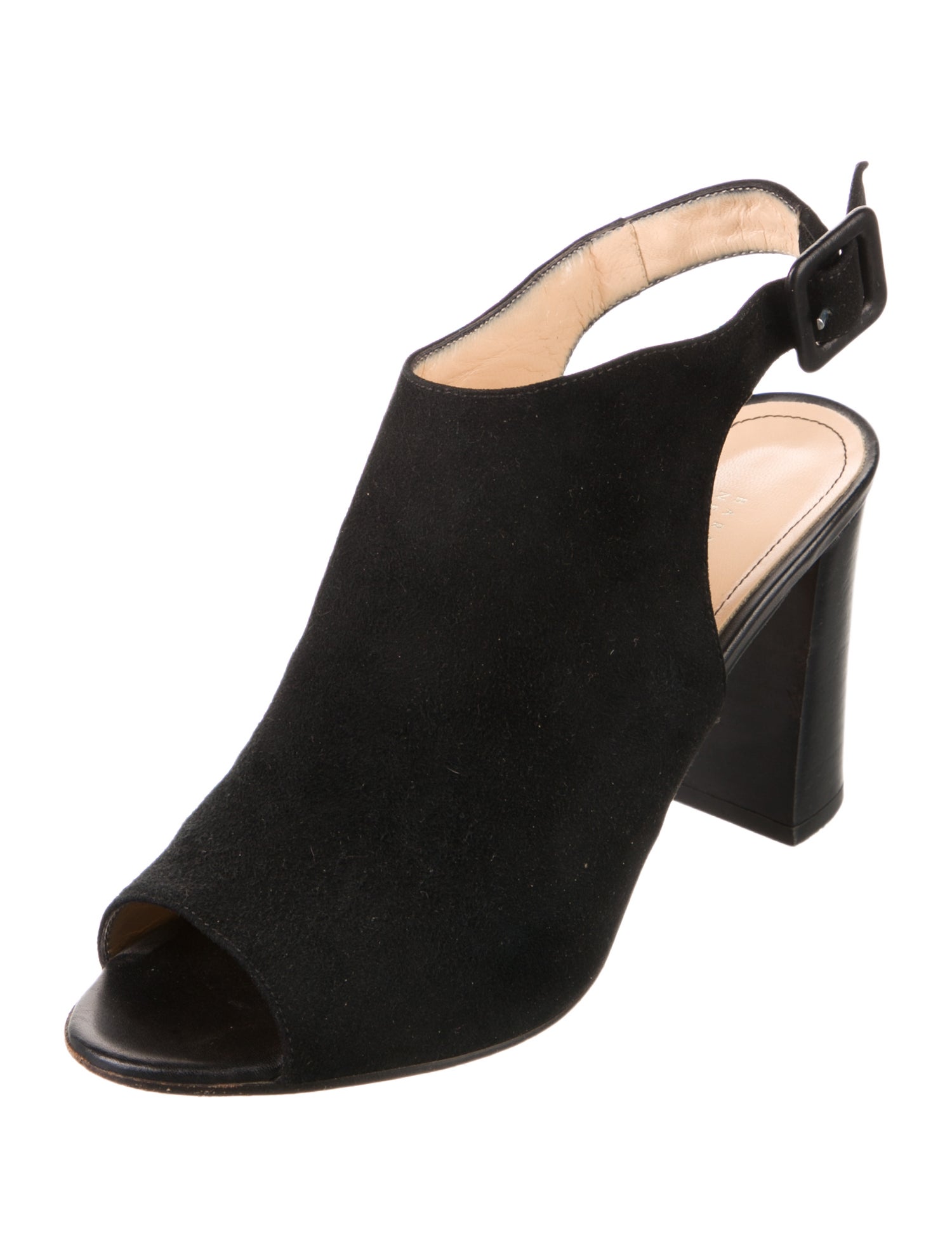 Barney's New York Suede Slingback Pumps