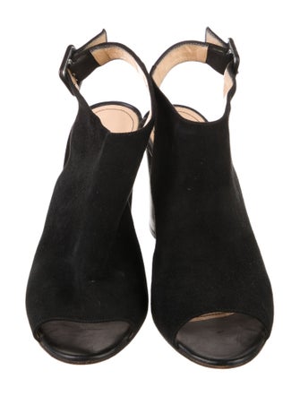 Barney's New York Suede Slingback Pumps