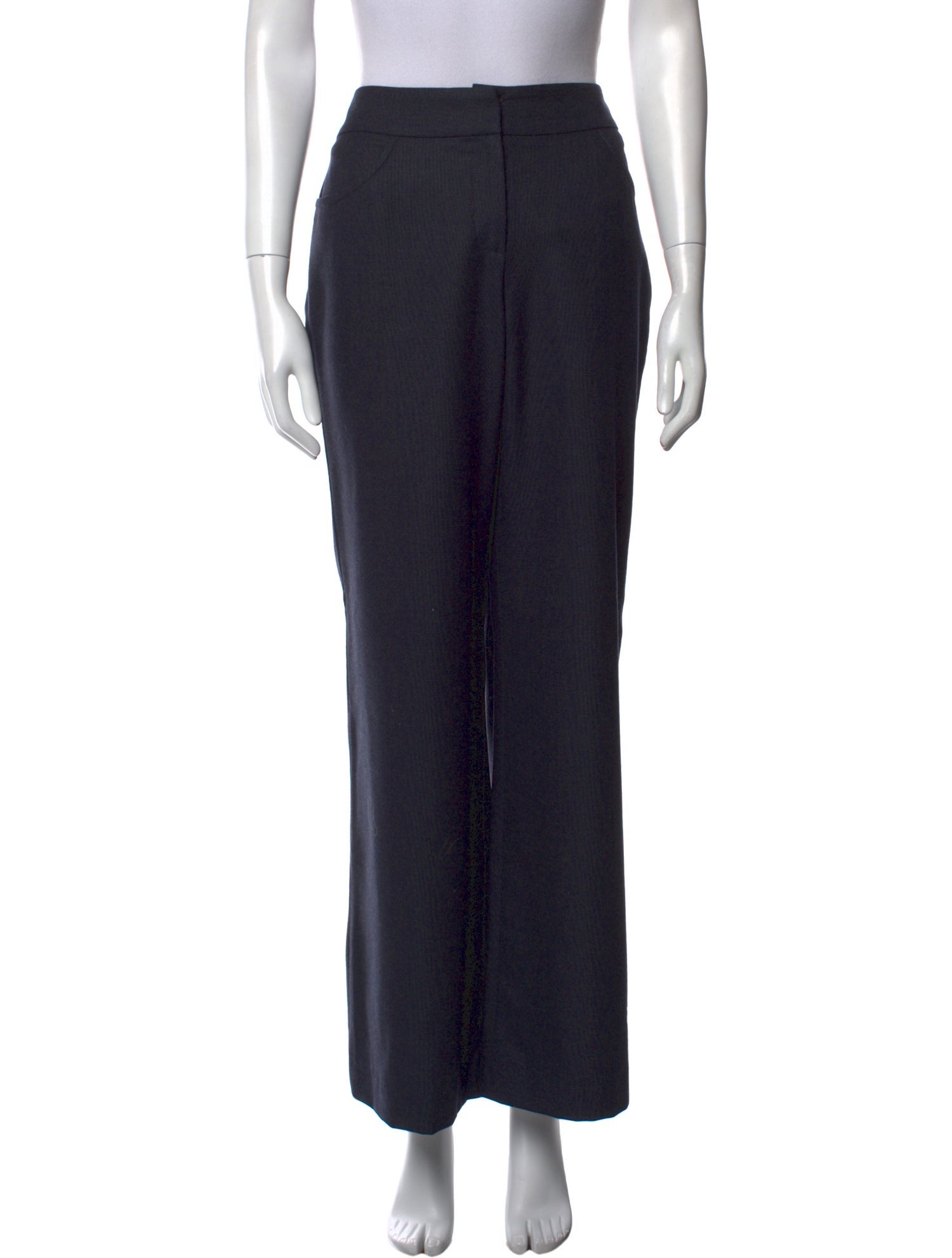 Barney's New York Wool Wide Leg Pants