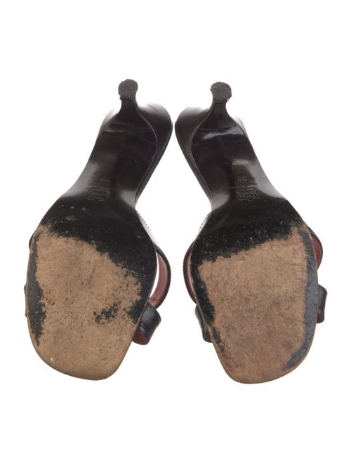 Barney's New York Leather Slides