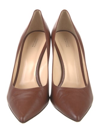 Barney's New York Leather Pumps
