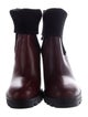 Barney's New York Leather Sock Boots