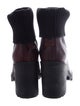 Barney's New York Leather Sock Boots
