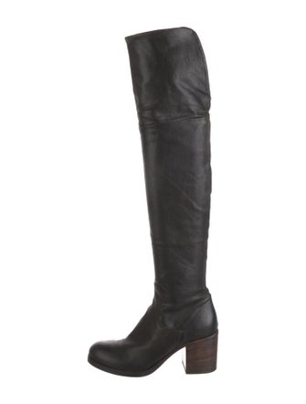 Barney's New York Leather Boots