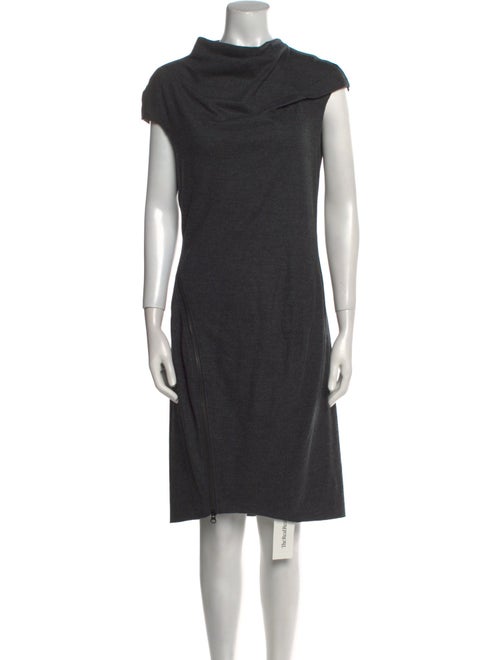 Barney's New York Wool Knee-Length Dress