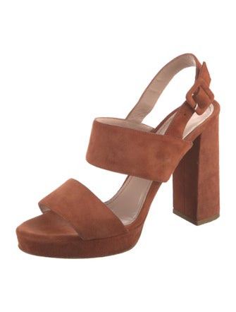 Barney's New York Suede Slingback Sandals
