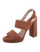 Barney's New York Suede Slingback Sandals
