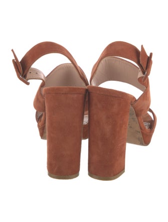 Barney's New York Suede Slingback Sandals