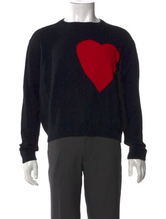 Barney's New York Wool Graphic Print Pullover