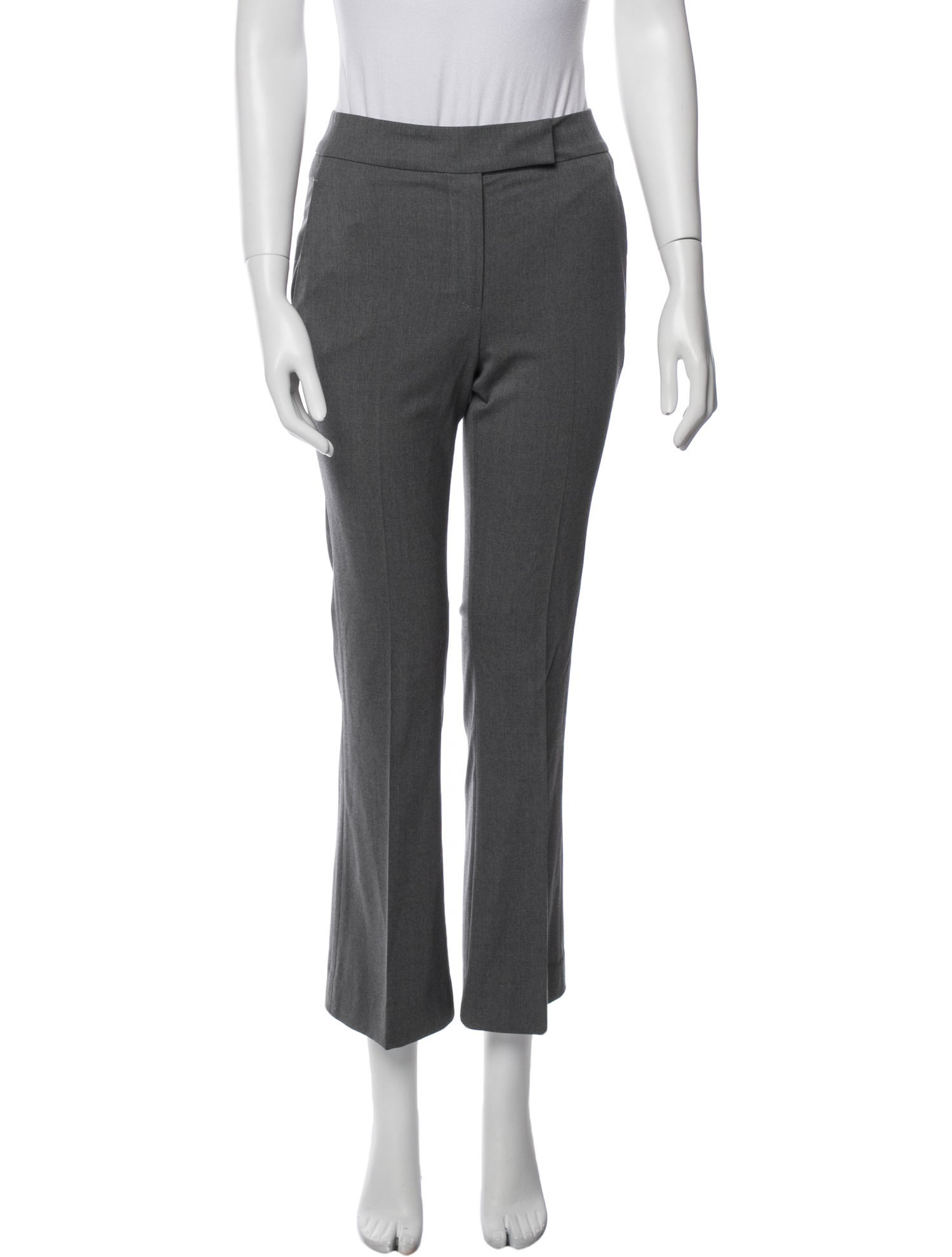 Barney's New York Virgin Wool Wide Leg Pants