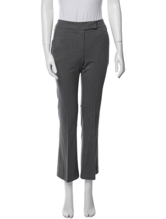 Barney's New York Virgin Wool Wide Leg Pants
