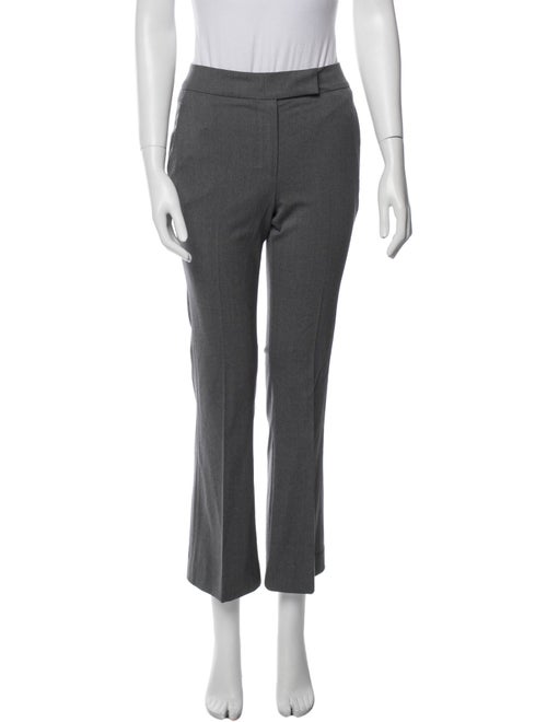 Barney's New York Virgin Wool Wide Leg Pants