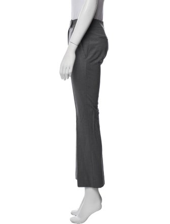 Barney's New York Virgin Wool Wide Leg Pants