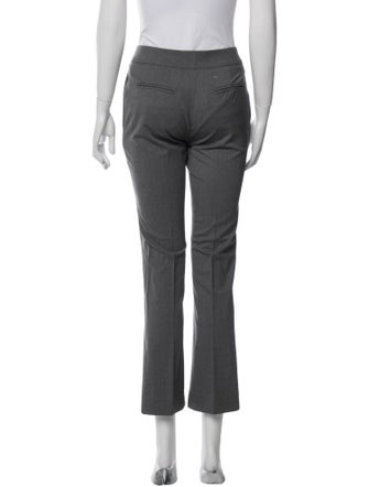 Barney's New York Virgin Wool Wide Leg Pants