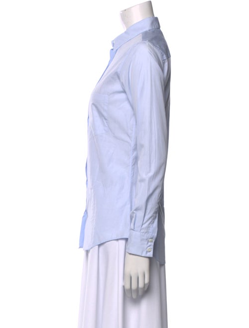 Barney's New York Long Sleeve Button-Up Top