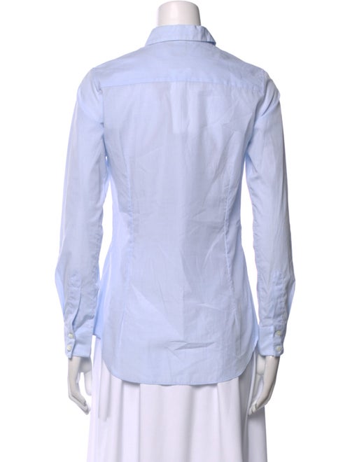 Barney's New York Long Sleeve Button-Up Top